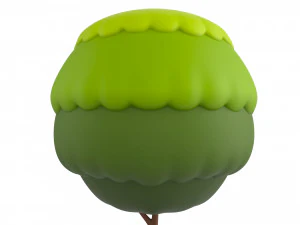 tree in pot 3D Model