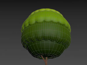 tree in pot 3D Model