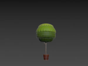 tree in pot 3D Model