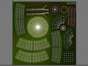tree in pot Modèle 3D