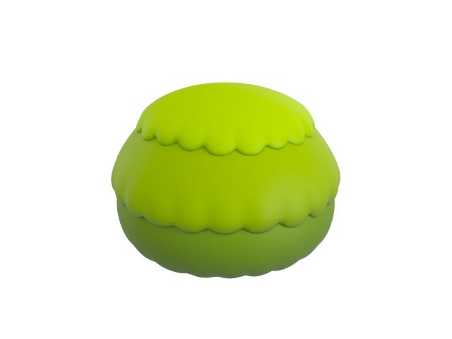 cartoon bush Modelo 3D .c4d .max .obj .3ds .fbx .stl .blend 