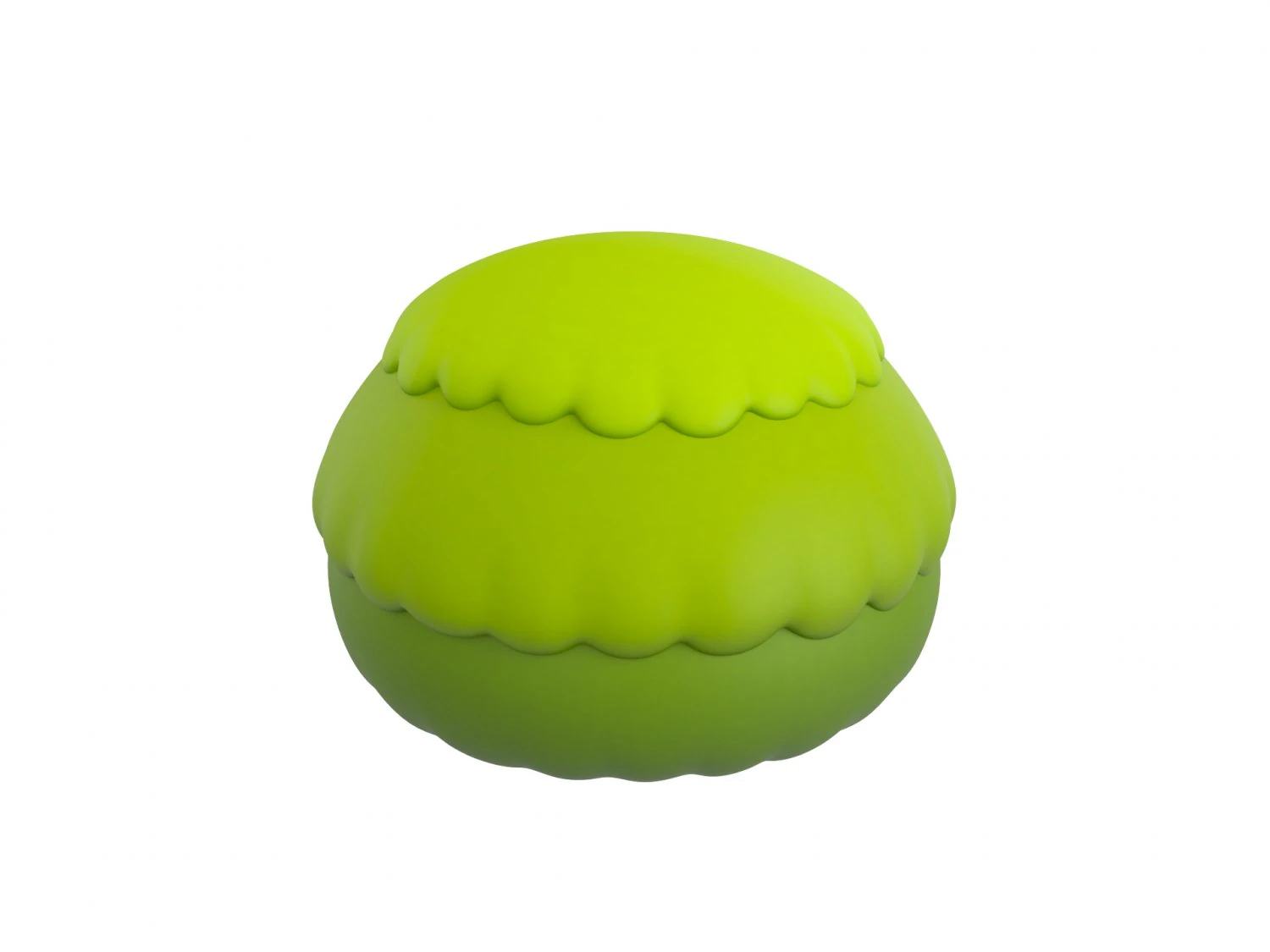 cartoon bush 3D Model .c4d .max .obj .3ds .fbx .stl .blend 