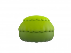 cartoon bush Modelo 3D