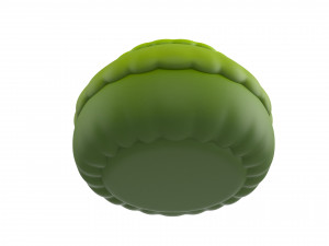 cartoon bush Modelo 3D