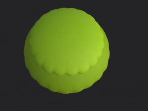 cartoon bush 3D Model