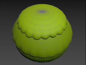 cartoon bush Modelo 3D
