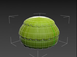 cartoon bush Modelo 3D