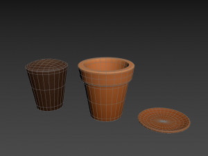 flower pot 3D Model
