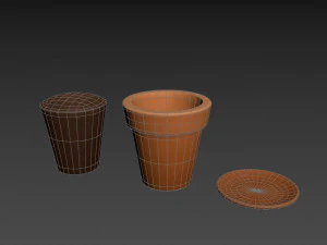 flower pot 3D Model