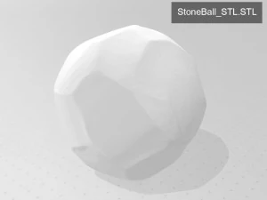 stone ball 3D Model