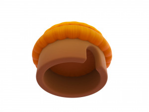 cartoon hut 3D Модель