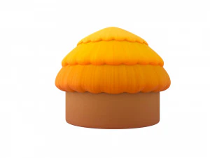 cartoon hut 3D Model