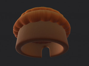 cartoon hut 3D Модель