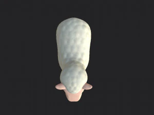 ovelha dos desenhos animados Modelo 3D