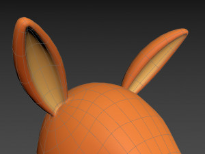 cartoon kangaroo 3D Model