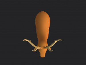 cartoon deer Modello 3D