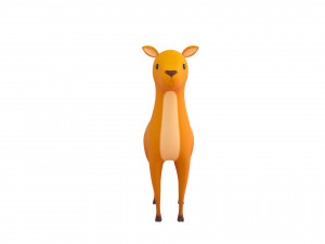 cartoon doe 3D Model