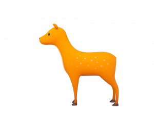 cartoon doe 3D Model