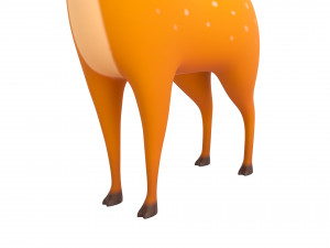 cartoon doe 3D Model