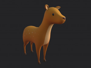 cartoon doe 3D Model