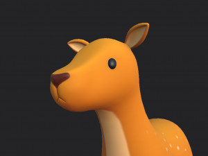 cartoon doe 3D Model