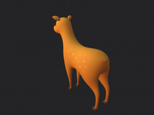 cartoon doe 3D Model