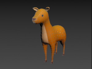 cartoon doe 3D Model