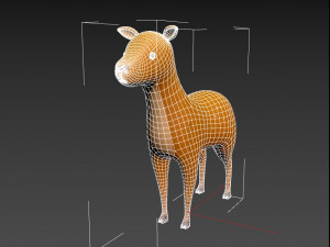 cartoon doe 3D Model