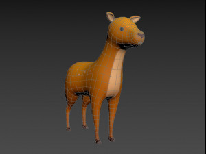 cartoon doe 3D Model