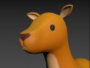 cartoon doe 3D Model