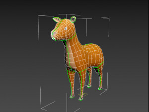 cartoon doe 3D Model