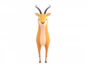 만화 영양 3D 모델