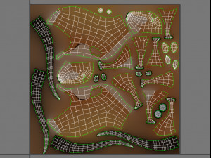 cartoon antelope 3D 모델