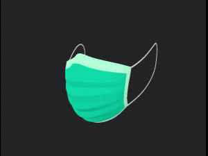 face mask Modelo 3D