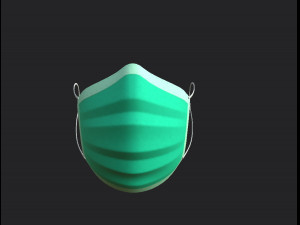 face mask Modelo 3D