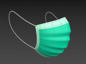 face mask Modelo 3D