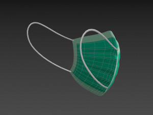 face mask Modelo 3D