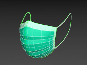 face mask 3D Model