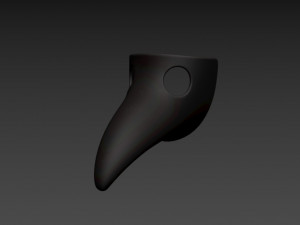 plague mask 3D Model