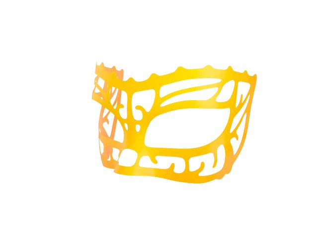 masquerade mask Model 3D .c4d .max .obj .3ds .fbx .stl .blend 