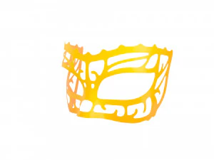 masque de mascarade Modèle 3D