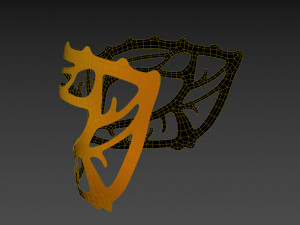 masquerade mask Model 3D