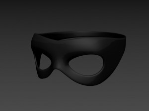 burglar mask 3D 모델