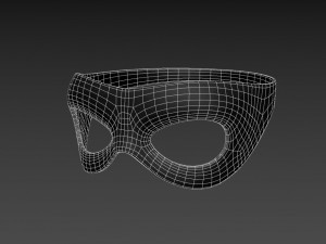 burglar mask 3D 모델