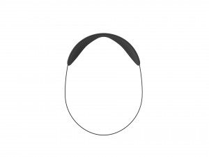 sleeping eye mask 3D Модель