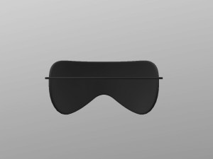 sleeping eye mask 3D Модель