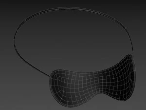 sleeping eye mask 3D Model