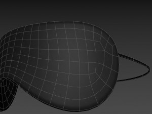 sleeping eye mask 3D Модель
