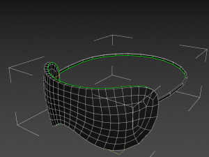 sleeping eye mask 3D Модель