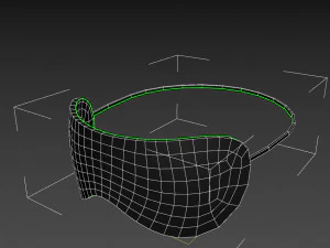 sleeping eye mask 3D Model